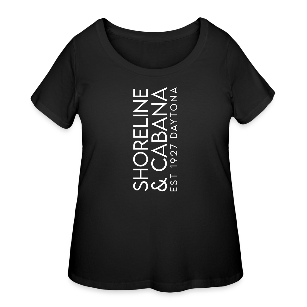 Women’s Curvy T-Shirt - black