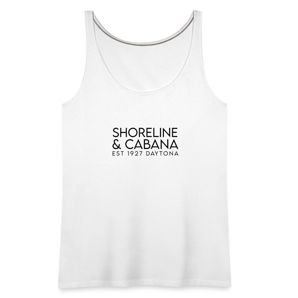 Women’s Premium Tank Top - white