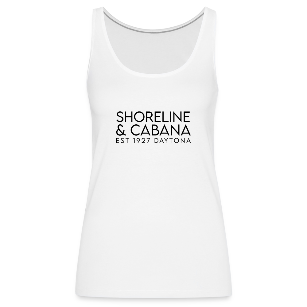 Women’s Premium Tank Top - white