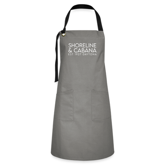 Artisan Apron - gray/black